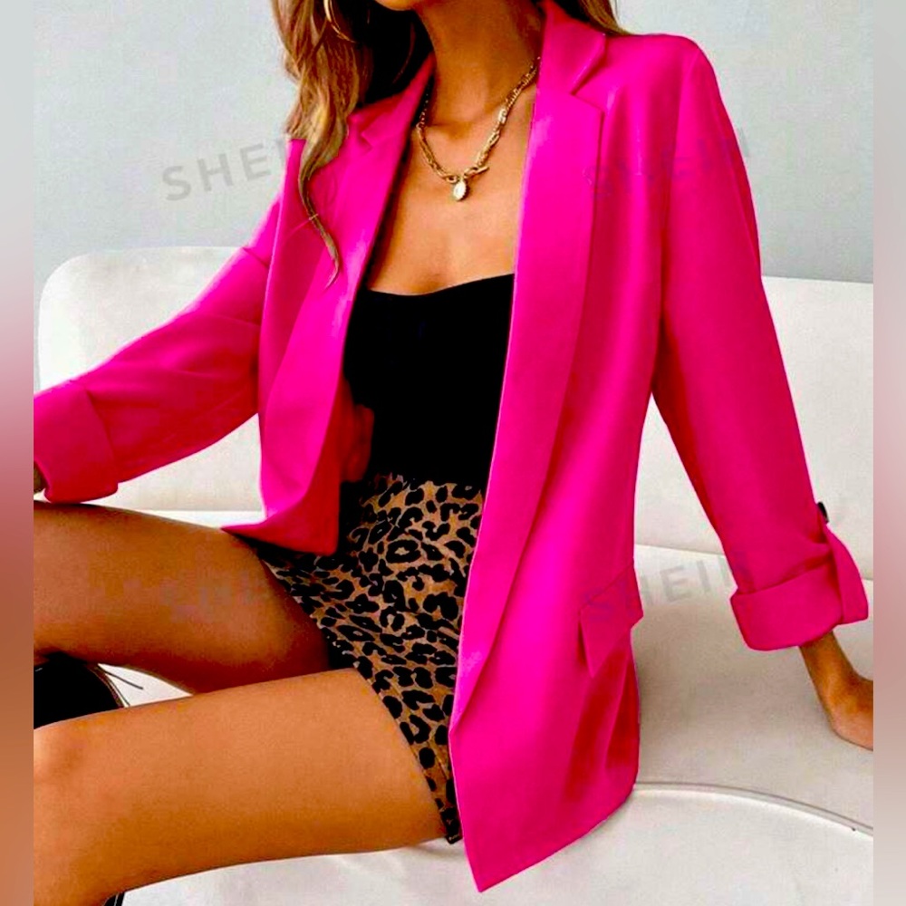 Shein Pink Blazer